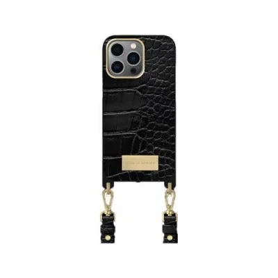 Ideal of Sweden Case for iPhone 14 Pro Max Neckless - Black